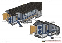 L200 - Chicken Coop Plans Construction - Chicken Coop Design - How To Build A Chicken Coop_16
